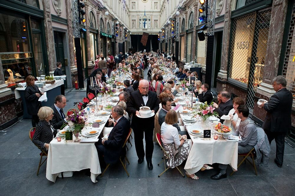 Banquet Victor Hugo dans la Galerie du Roi